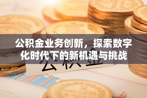 都匀公积金业务创新，探索数字化时代下的新机遇与挑战