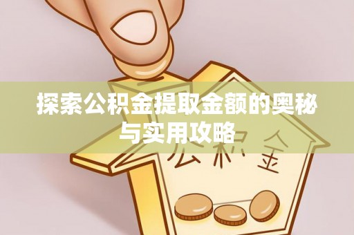 都匀探索公积金提取金额的奥秘与实用攻略