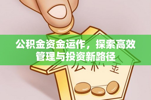 都匀公积金资金运作，探索高效管理与投资新路径